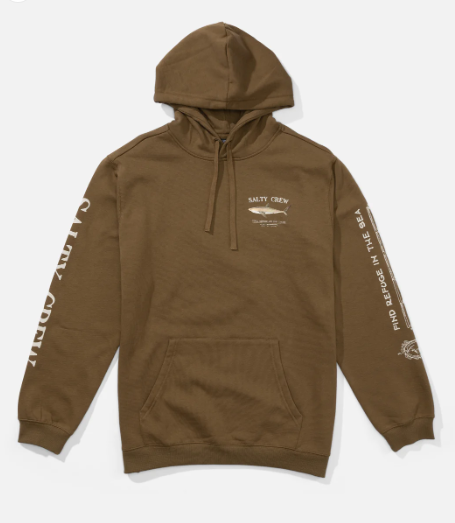 Bruce Fleece Hoodie - Teak