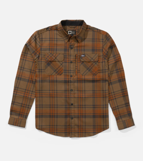 Fathom Tech Flannel - Dark Brown