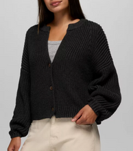 Load image into Gallery viewer, Sunday River Short Cardigan Black
