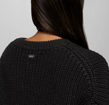 Load image into Gallery viewer, Sunday River Short Cardigan Black
