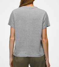 Load image into Gallery viewer, Cozy Up Short Sleeve Crew Heather Grey
