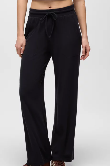 Willow West Wide Leg Pant Black