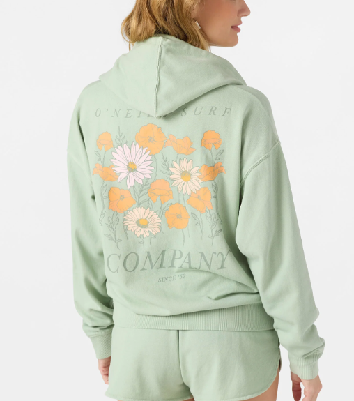 DRIFT HOODY PULLOVER FLEECE Seafoam