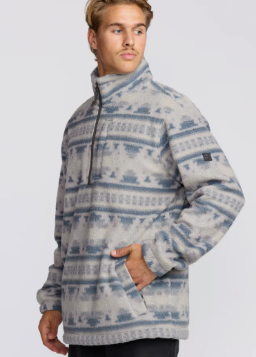 Boundary Mock Sweatshirt Alloy