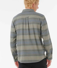 Load image into Gallery viewer, Line Up Flannel Shirt Deep Cactus

