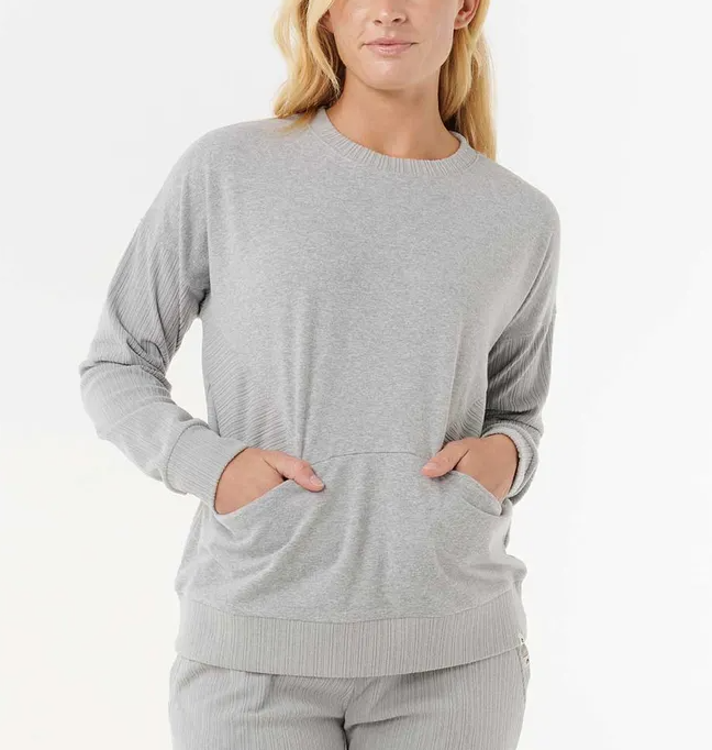 Cosy Fleece Grey Marle