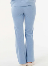 Load image into Gallery viewer, Cosy Flare Pant Blue Marle
