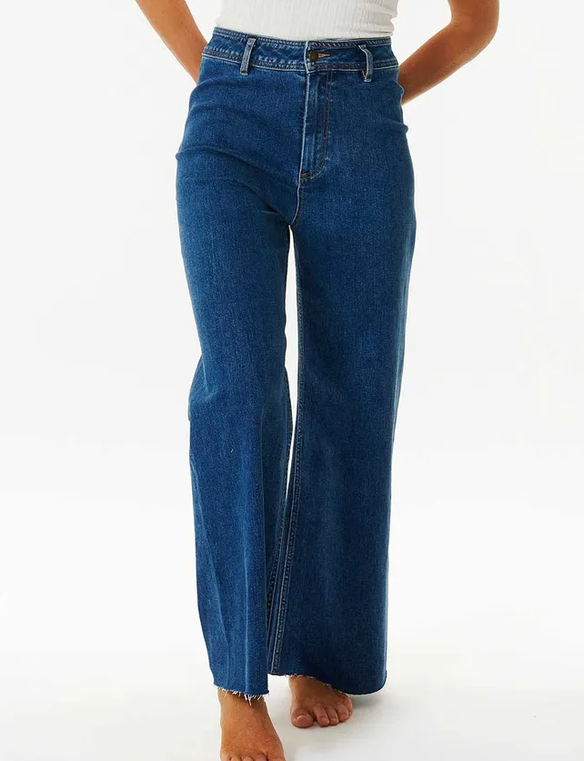 Holiday Denim Pants Dark Blue