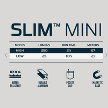 Load image into Gallery viewer, SLIM MINI Rechargeable Pocket Light
