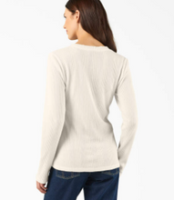 Load image into Gallery viewer, Women’s Crewneck Henley Shirt
