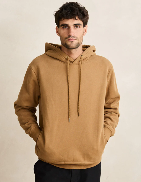 Classic Fleece Hood Ochre