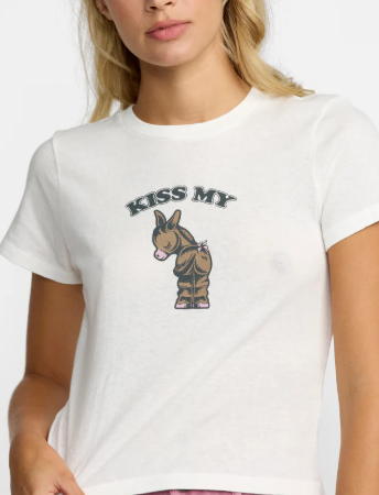 411 Tee Vintage White
