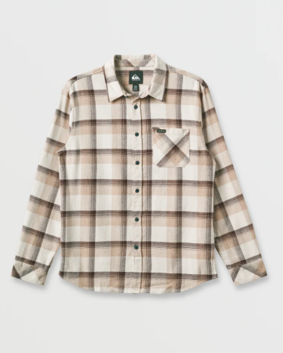 Penmar Check Flannel Shirt Sliver Birch