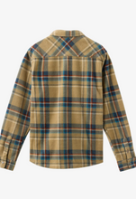 Load image into Gallery viewer, GLACIER PLAID SUPERFLEECE STANDARD FIT LONG SLEEVE SHIRT Twill
