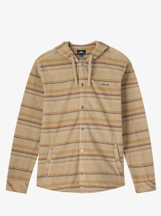 CANYONS HOODED SUPERFLEECE JACKET Khaki