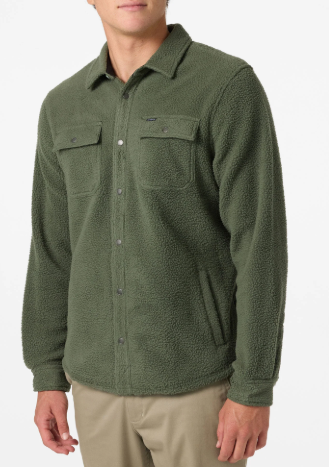 GLACIER HIGH PILE SUPERFLEECE Olive