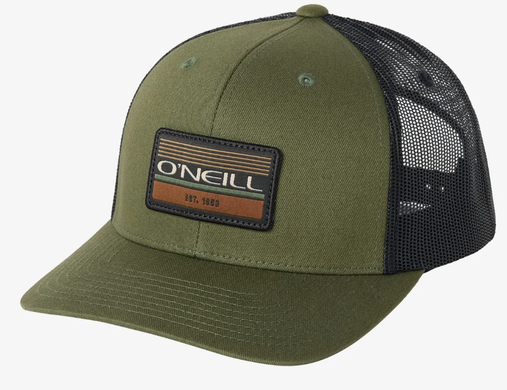 HEADQUARTERS TRUCKER HAT Dark Olive