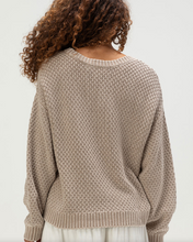 Load image into Gallery viewer, Around The Way Womens Sweater Stone
