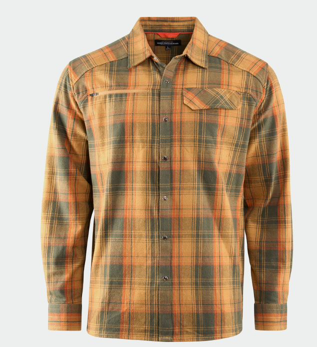 Dispatch Flannel Shirt Oak Plaid