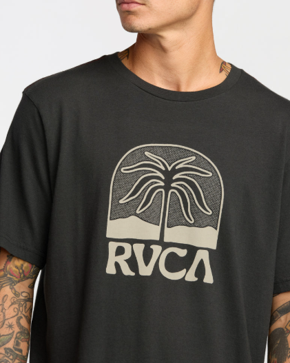 Palmcrest Short Sleeve Tee Pirate Black