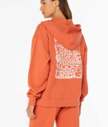 Tidal Front Zip Ginger Spice
