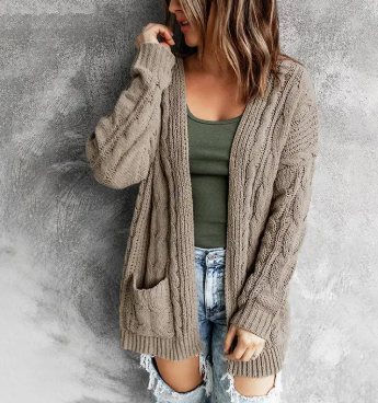 Kimmy Cardigan Khaki
