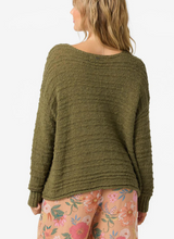Load image into Gallery viewer, Brayton Long Sleeve Sweater martini olive
