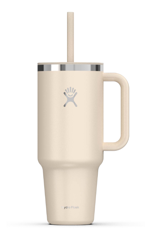 40 OZ TRAVEL TUMBLER GLIMMER Cream