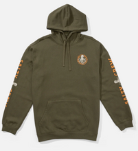 Load image into Gallery viewer, Tentacles Fleece Hoodie - Dusty Olive
