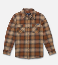 Load image into Gallery viewer, Daybreak Boys Flannel - Friar Brown
