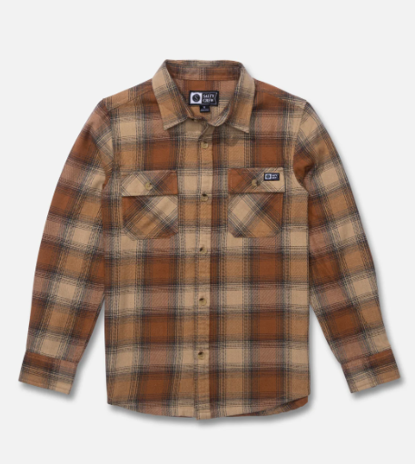 Daybreak Boys Flannel - Friar Brown