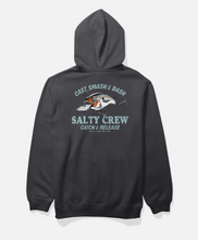 Load image into Gallery viewer, Cast Life Fleece Hoodie - Black
