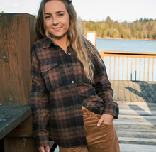 Load image into Gallery viewer, Anchor Flannel - Brown
