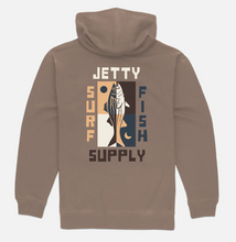 Load image into Gallery viewer, Quadrant Hoodie -Brown
