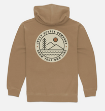 Load image into Gallery viewer, Emblem Zip Hoodie - Sand
