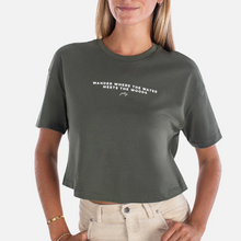 Load image into Gallery viewer, Water and Woods Tee - Military Green
