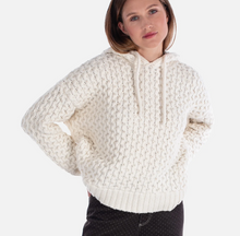 Load image into Gallery viewer, Beacon Honeycomb Hoodie - Ivory
