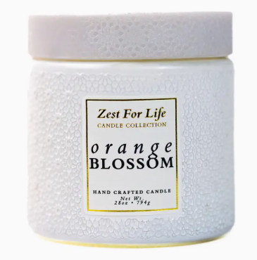 Zest For Life Candle (28oz.) - Orange Blossom