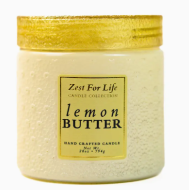 Zest For Life Candle (28oz.) - Lemon Butter