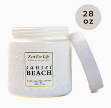 Load image into Gallery viewer, Zest For Life Candle (28oz.) - Sunset Beach
