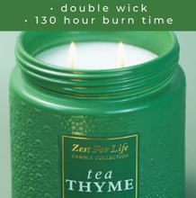 Load image into Gallery viewer, Zest For Life Candle (28oz.) - Tea Thyme
