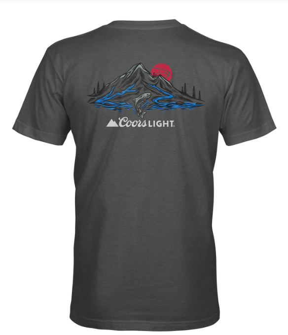 STLHD GEAR  STLHD Men’s X Coors Light Rocky Mountain Cool Tee