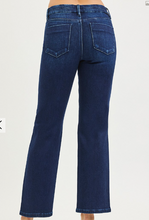 Load image into Gallery viewer, TUMMY CONTROL MID RISE ANKLE STRAIGHT JEANS
