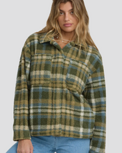 Load image into Gallery viewer, Sundown Sherpa Shacket Canteen
