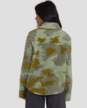 Load image into Gallery viewer, Breezy Sweatshirt Shacket Camo
