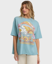 Load image into Gallery viewer, Everyday Paradise Short Sleeve T-Shirt Mineral Blue
