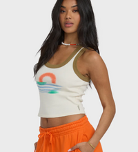 Load image into Gallery viewer, Schuyler Ringer Tank T-Shirt Whitecap
