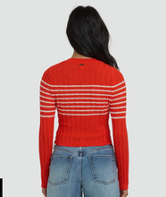 Load image into Gallery viewer, Clare Sweater Red Aloha
