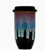 Load image into Gallery viewer, Monsoon Ceramic Travel Mug – 16oz with Lid &amp; Sleeve
