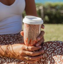Load image into Gallery viewer, Jupiter Ceramic Travel Cup – 16oz with Lid &amp; Sleeve
